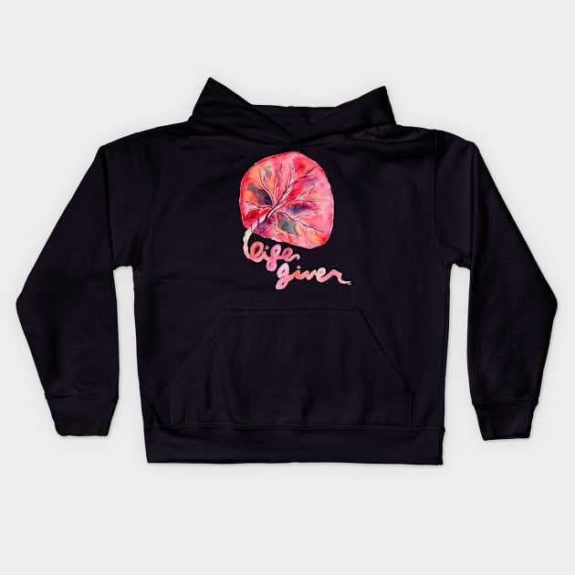 Placenta - Life Giver Kids Hoodie by WoolPickle